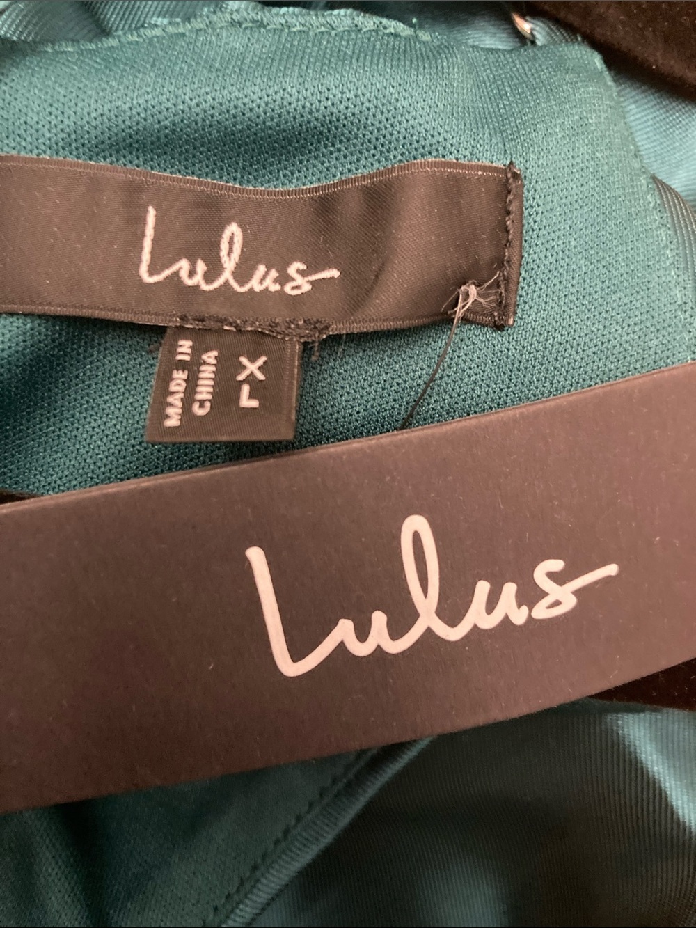 NWT Lulu’s Broadway Show Emerald Green High-Low Maxi Gown Dress M & XL 882102 - Picture 15 of 15
